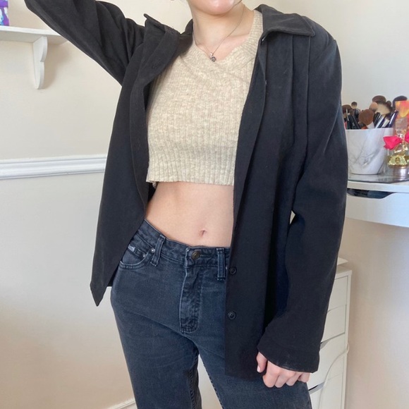 Suede button up - Picture 2 of 3